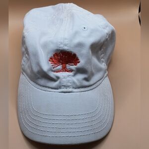 Legacy White Kids Baseball Cap with Red Tree Embroidery